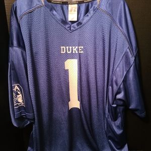 Duke Blue Devils 3xl Russell Athletic #1 Football Jersey